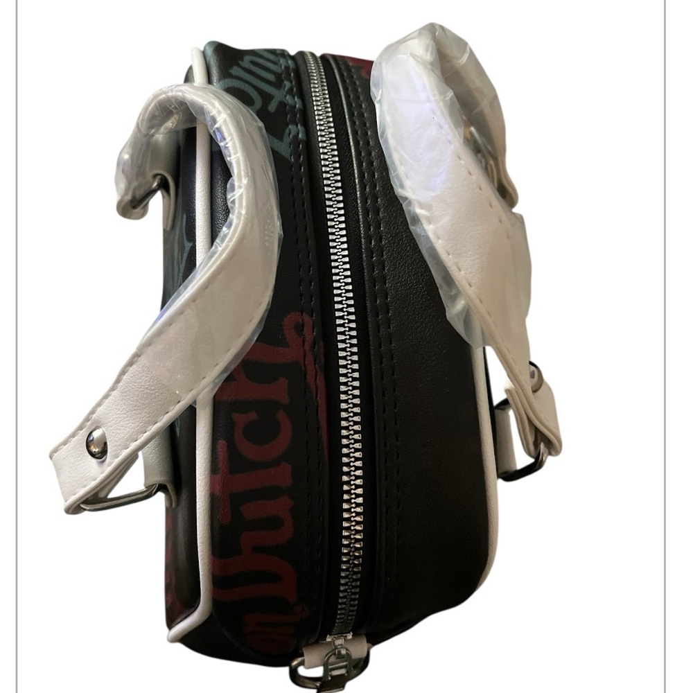 FASHION FAUX LEATHER VON DUTCH GRAFFITI BOWLING BAG - Picture 6 of 15